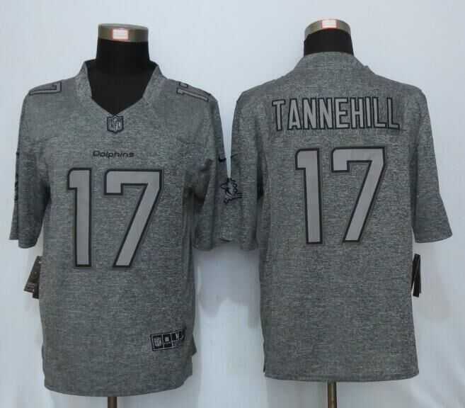 Nike Limited Miami Dolphins #17 Tannehill Gray Men's Stitched Gridiron Gray Jersey,We sell and wholesale Nike Limited Miami Dolphins #17 Tannehill Gray Men's Stitched Gridiron Gray Jersey on line form chian!